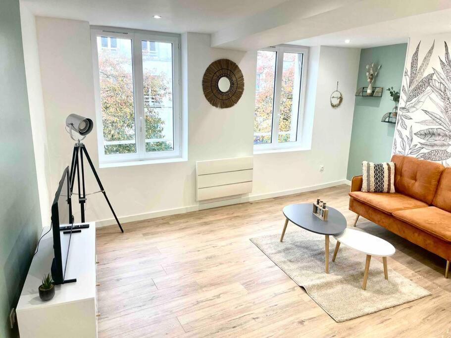 Charmant F2 - Hypercentre - Wifi Gratuite Lägenhet Le Havre Exteriör bild